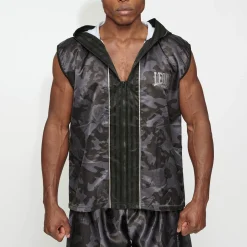 CAMOBLACK SLEEVELESS BOXING GOWN